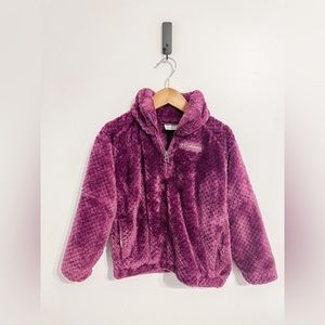 Columbia Kids Sherpa Half Zip Pullover Sweater (Size XXS - 4/5)